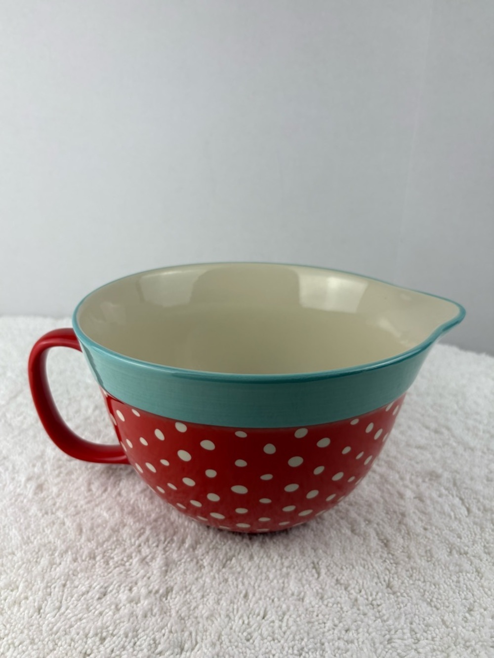 NWT The Pioneer Woman Flea Market 2.83-Quart Batter Bowl-Very Heavy